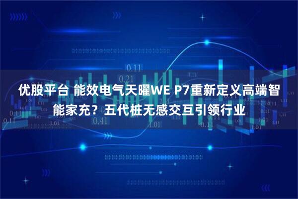 优股平台 能效电气天曜WE P7重新定义高端智能家充？五代桩无感交互引领行业